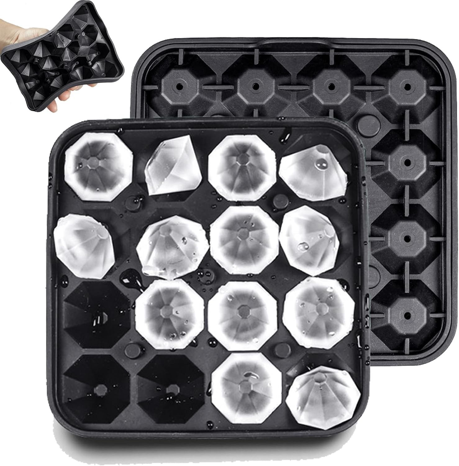 Tiny Diamond Ice Molds 2 Situation — WeirdThingsToBuy weird find