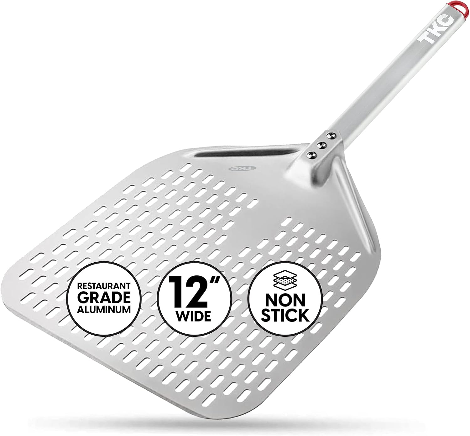 Tkc Perforated Pizza Peel 12 Situation — WeirdThingsToBuy weird find