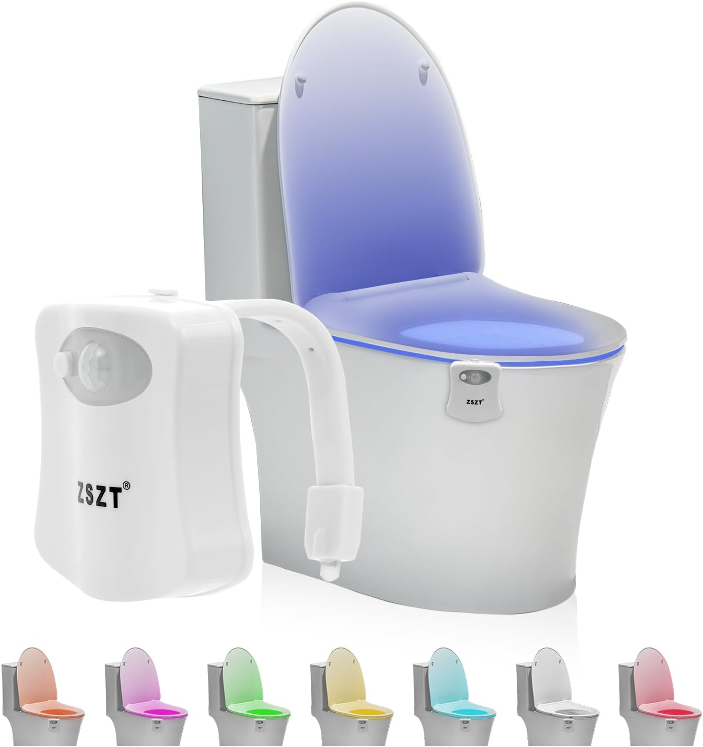 Toilet Night Light Motion Sensor Situation — WeirdThingsToBuy weird find