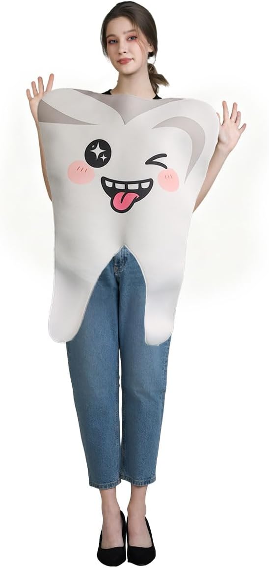 Tooth Costume Funny Tooth — WeirdThingsToBuy weird find