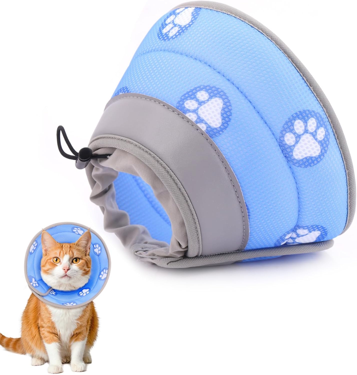 Toptakeit Cat Cone Collar Soft — WeirdThingsToBuy weird find