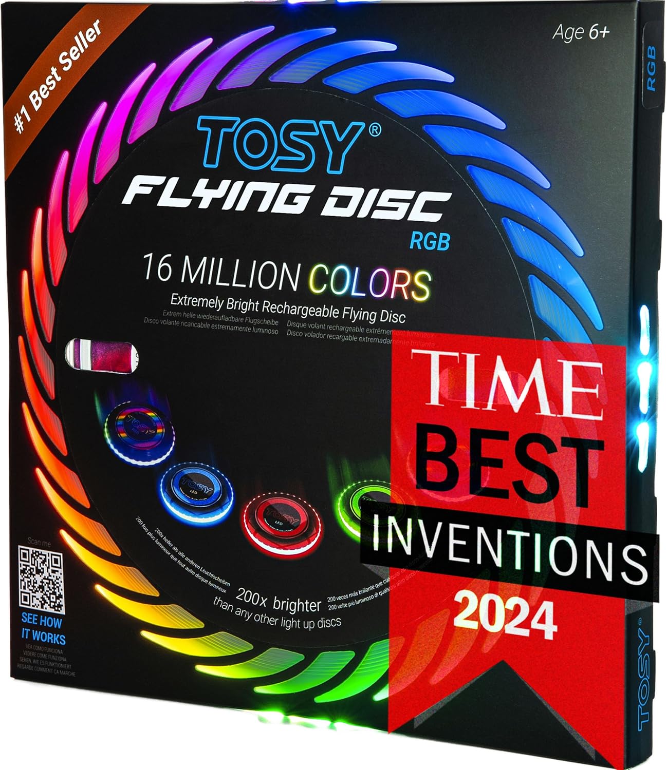 Tosy Flying Disc Energy — WeirdThingsToBuy weird find