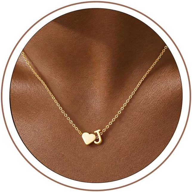 Turandoss Initial Heart Necklace Teen Situation — WeirdThingsToBuy weird find