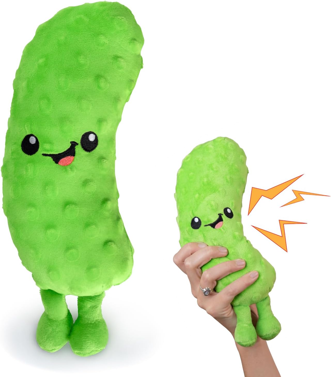Twiddler Toys Yodeling Plush Pickle Situation — WeirdThingsToBuy weird find