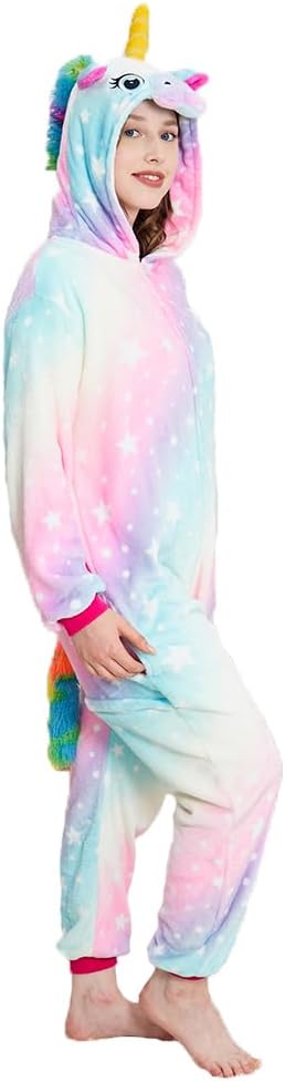 Unicorn Onesie Unisex Adult Pajamas — WeirdThingsToBuy weird find