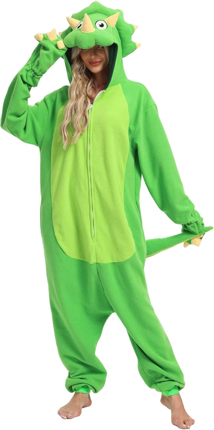 Unisex Adult Onesie Animal Pajamas — WeirdThingsToBuy weird find