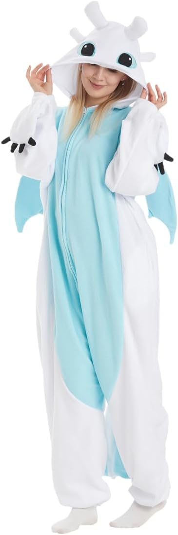 Unisex Adult Onesie Dragon Animal — WeirdThingsToBuy weird find