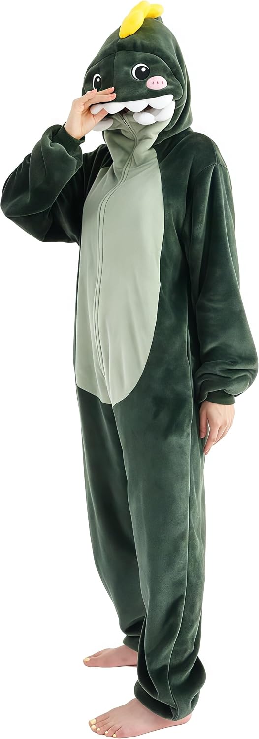 Unisex Adult Onesie Pajamas Animal Energy — WeirdThingsToBuy weird find