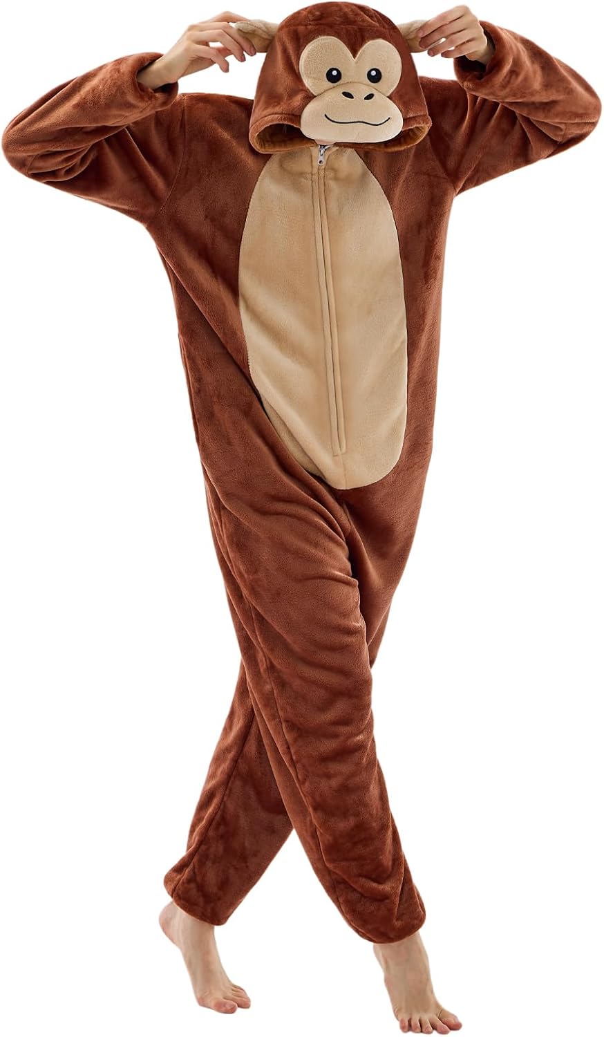 Unisex Adult Onesie Pajamas Animal Energy — WeirdThingsToBuy weird find
