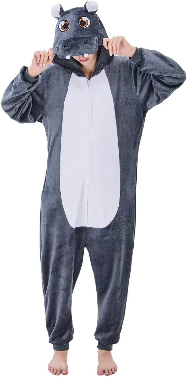 Unisex Adult Onesie Pajamas Animal Energy — WeirdThingsToBuy weird find