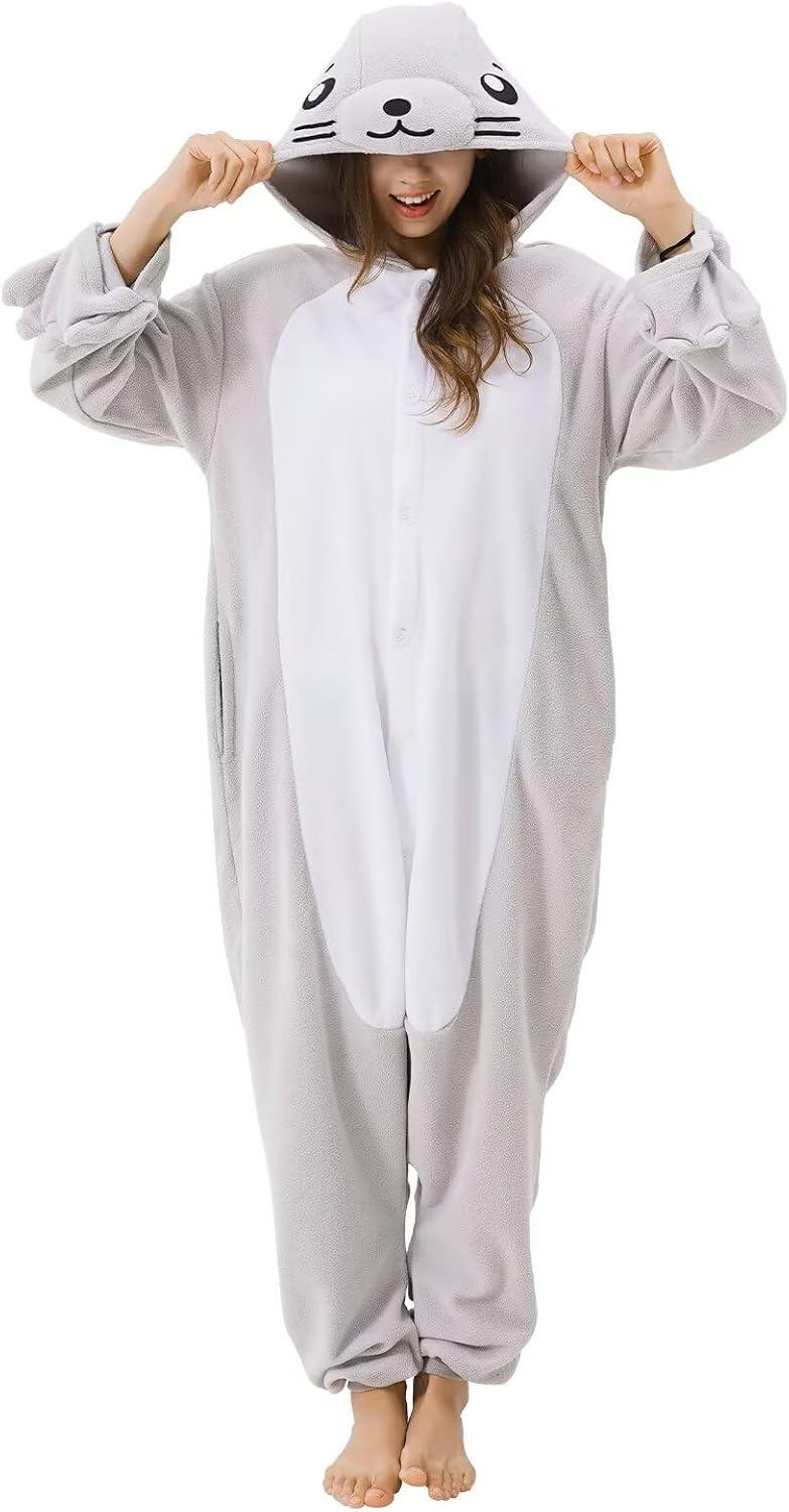 Unisex Adult Onesie Pajamas Animal Situation — WeirdThingsToBuy weird find