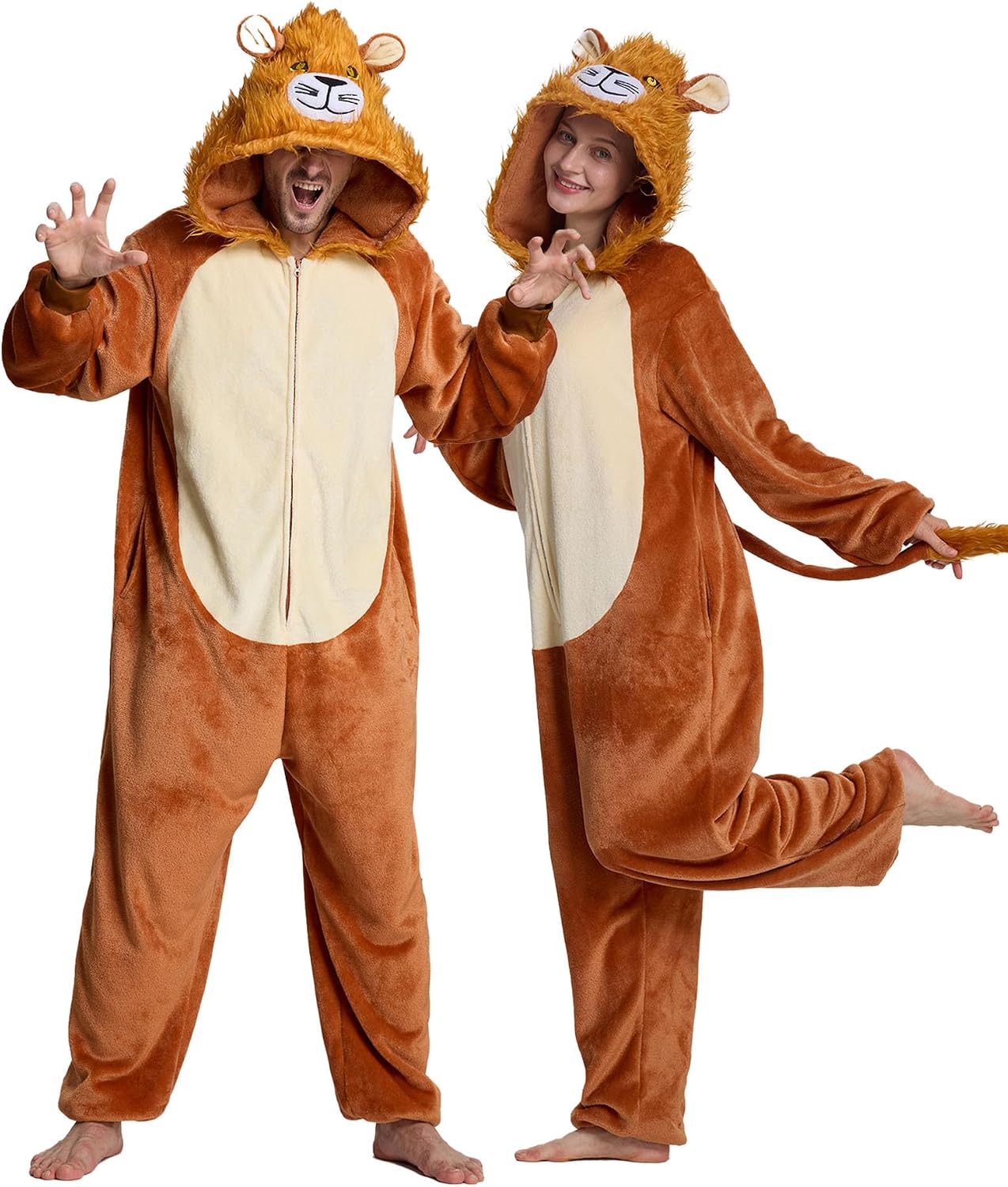 Unisex Adult Onesie Pajamas Animal Situation — WeirdThingsToBuy weird find