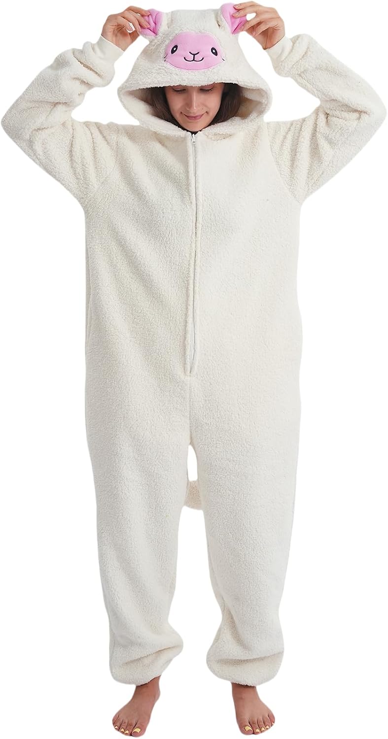 Unisex Adult Onesie Pajamas Flannel — WeirdThingsToBuy weird find