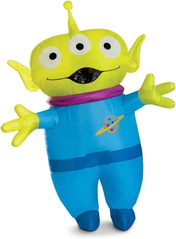 Unisex Alien Inflatable Adult Costume Energy — WeirdThingsToBuy weird find