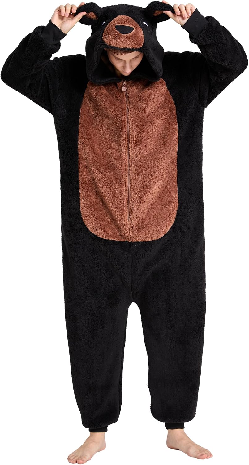 Unisex Bear Onesie Pajamas Halloween Situation — WeirdThingsToBuy weird find