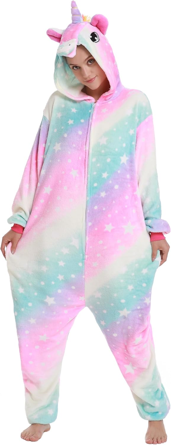 Unisex Unicorn Costumes Pyjamas Adult Situation — WeirdThingsToBuy weird find