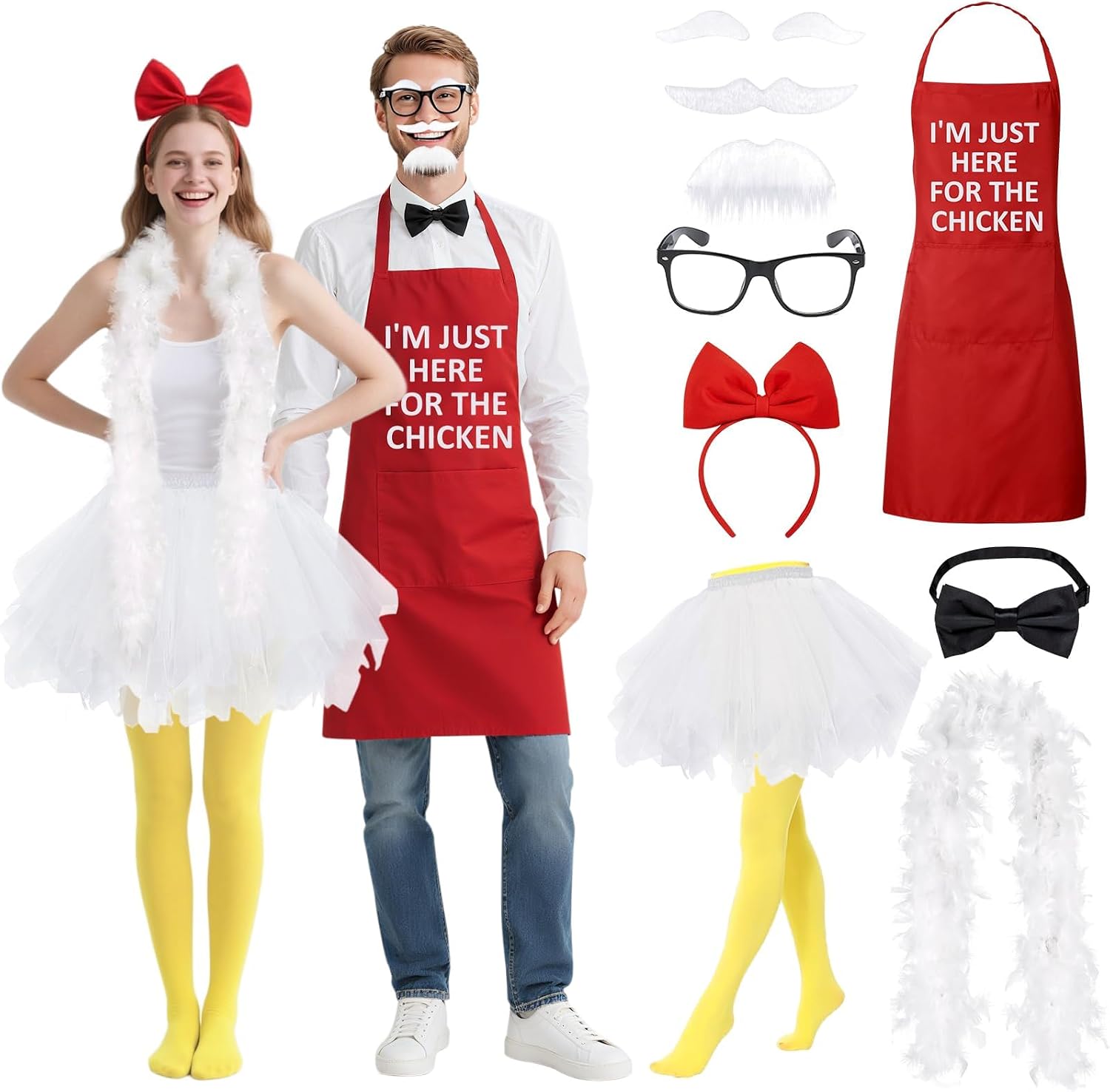 Unnecessary 10 Chicken Couple Costume Funny — WeirdThingsToBuy weird find