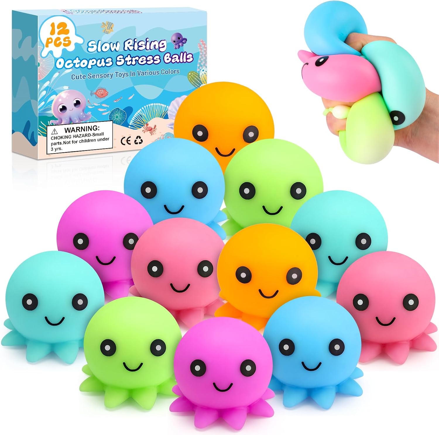 Unnecessary 12 Pack Stress Balls Cute — WeirdThingsToBuy weird find
