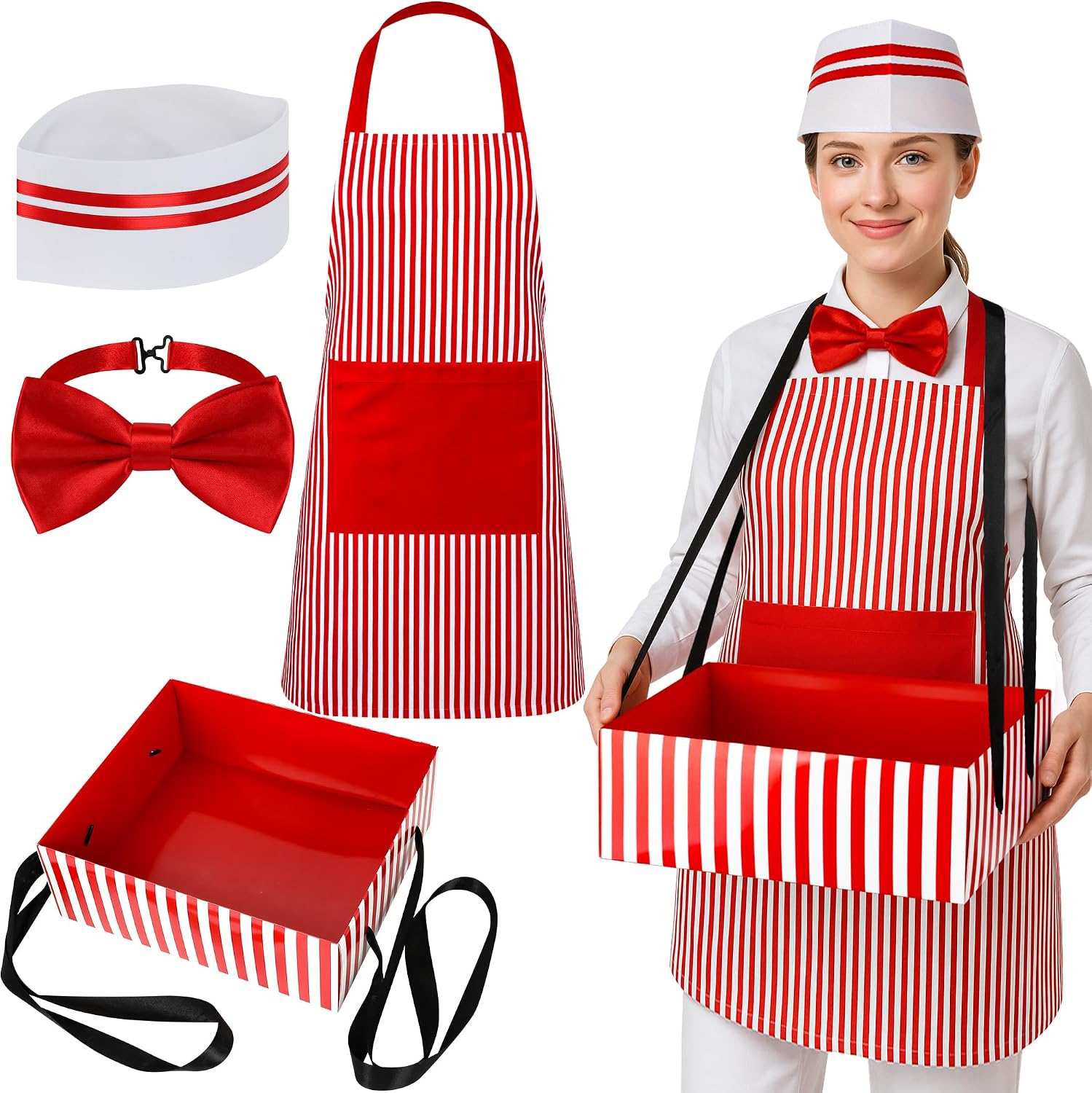Unnecessary 1950s Halloween Adult Waiter Costume — WeirdThingsToBuy weird find