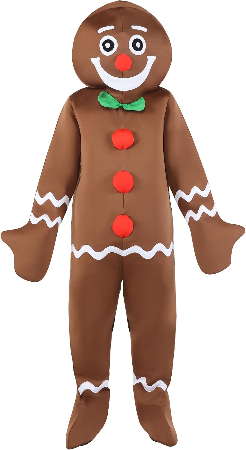 Unnecessary 2 Christmas Gingerbread Man Costume — WeirdThingsToBuy weird find