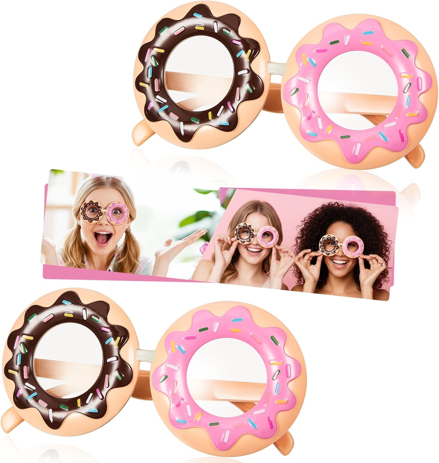 Unnecessary 2 Donut Sunglasses Funny Novelty — WeirdThingsToBuy weird find