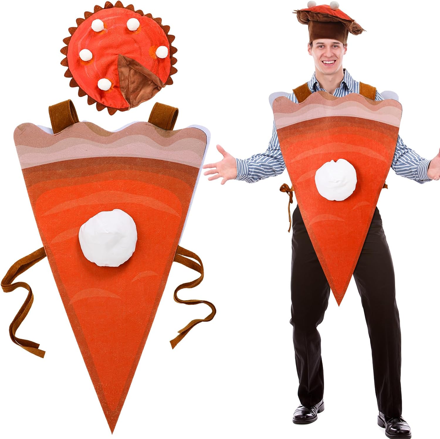Unnecessary 2 Thanksgiving Pumpkin Pie Costume — WeirdThingsToBuy weird find