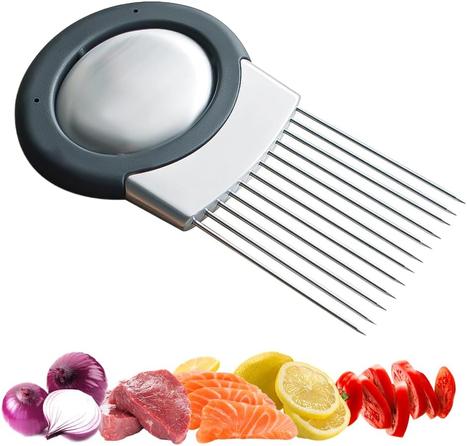 Unnecessary 2025 Upgraded Onion Holder Slicing — WeirdThingsToBuy weird find