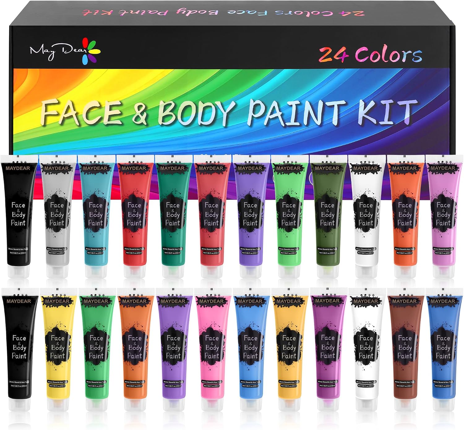 Unnecessary 24 Colors Liquid Face Body — WeirdThingsToBuy weird find