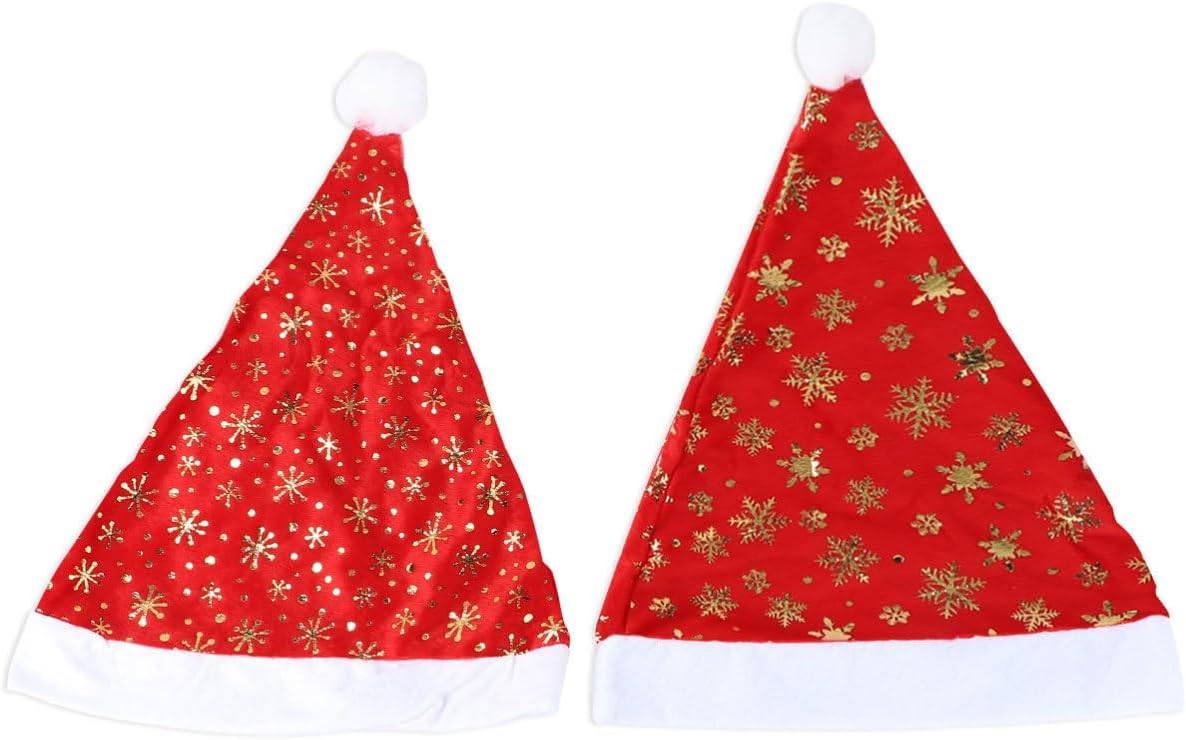 Unnecessary 2pcs Flannelette Christmas Hat Xmas — WeirdThingsToBuy weird find