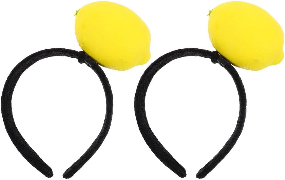 Unnecessary 2pcs Funny Fruit Hair Hoop — WeirdThingsToBuy weird find