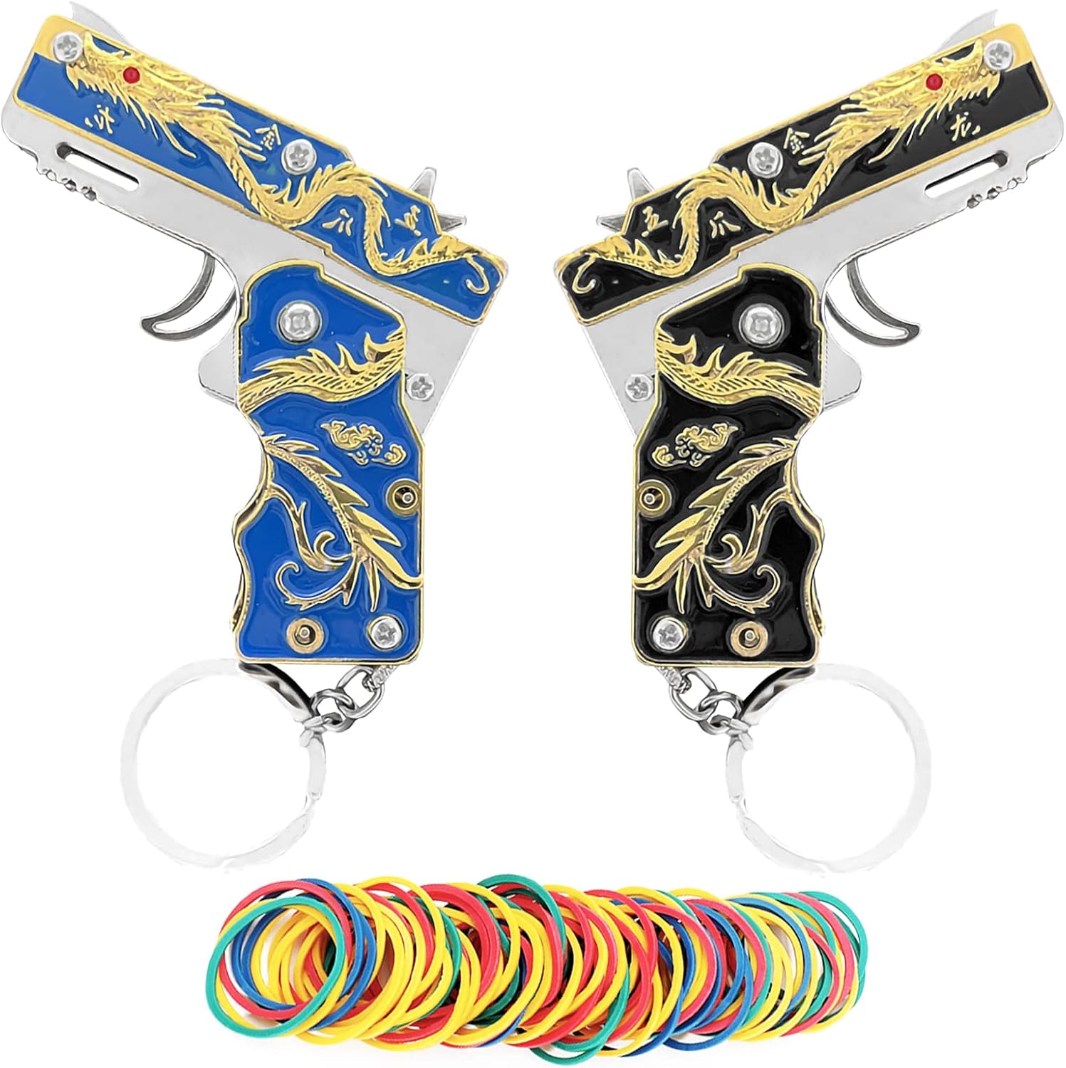 Unnecessary 2pcs Mini Gold Dragon Rubber — WeirdThingsToBuy weird find