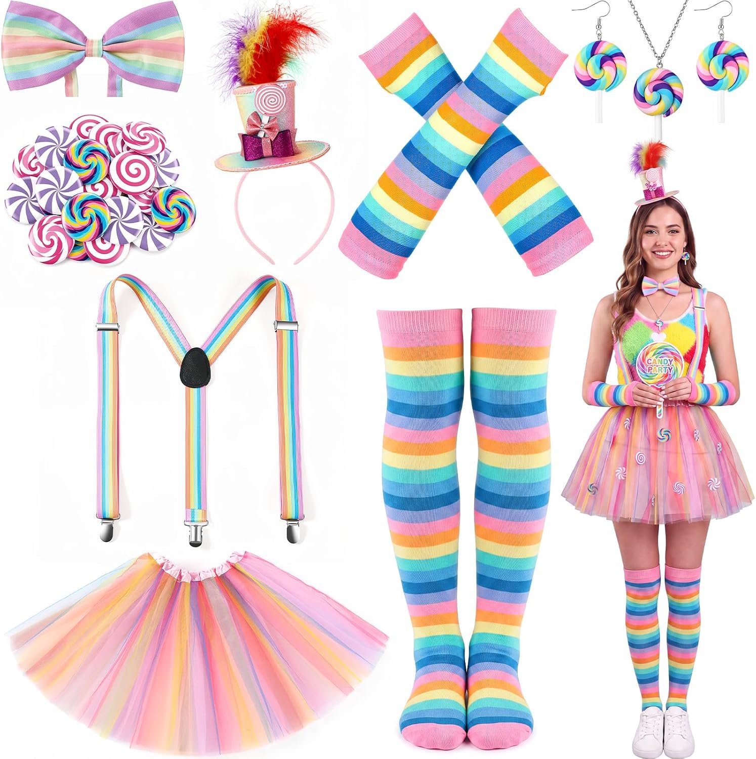 Unnecessary 32 Halloween Candy Costume Set — WeirdThingsToBuy weird find