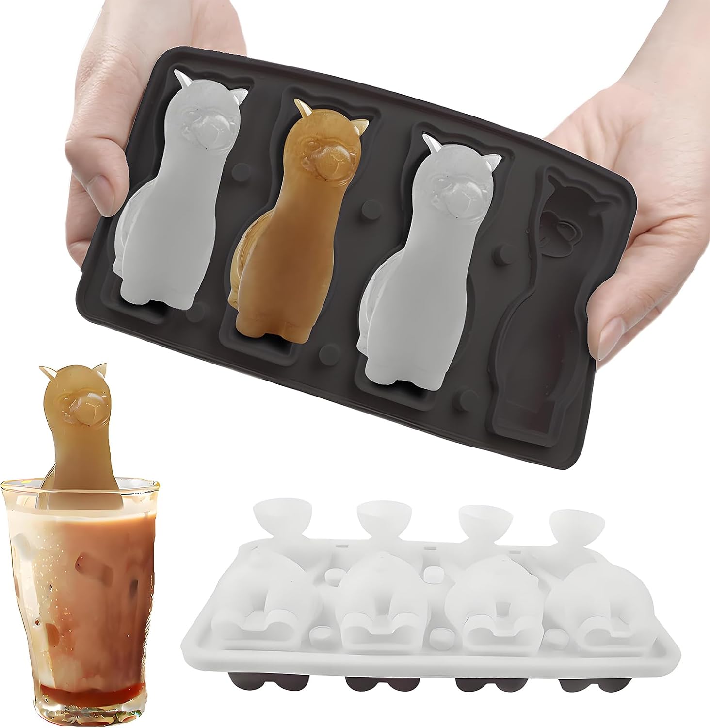 Unnecessary 3d Alpaca Ice Cube Mold — WeirdThingsToBuy weird find