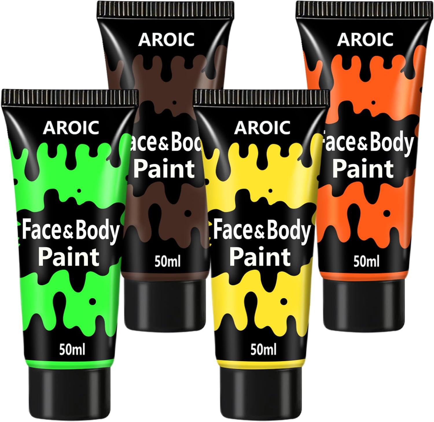 Unnecessary 4 Colors Face Body Paint — WeirdThingsToBuy weird find