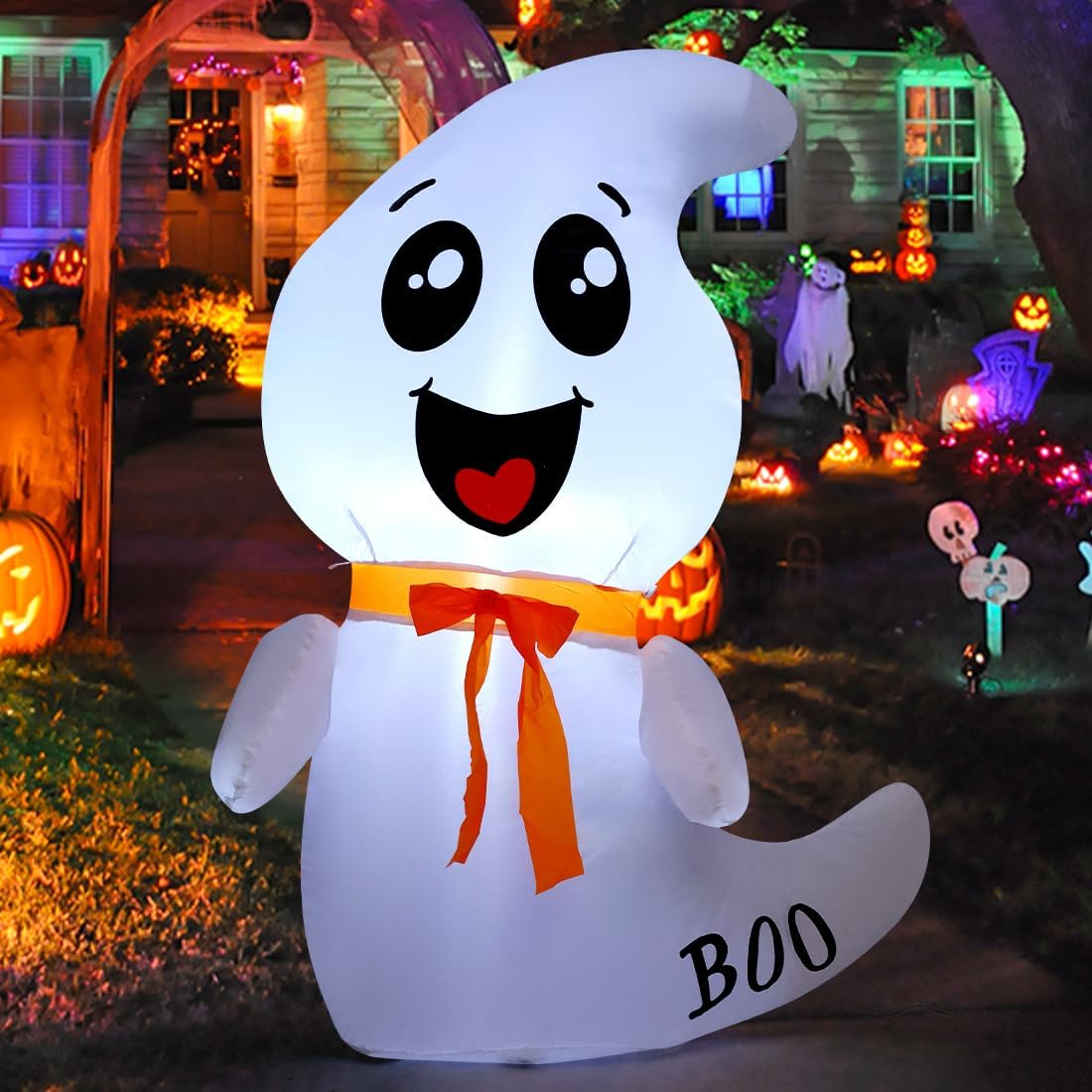 Unnecessary 4 ft Halloween Inflatable Cute — WeirdThingsToBuy weird find