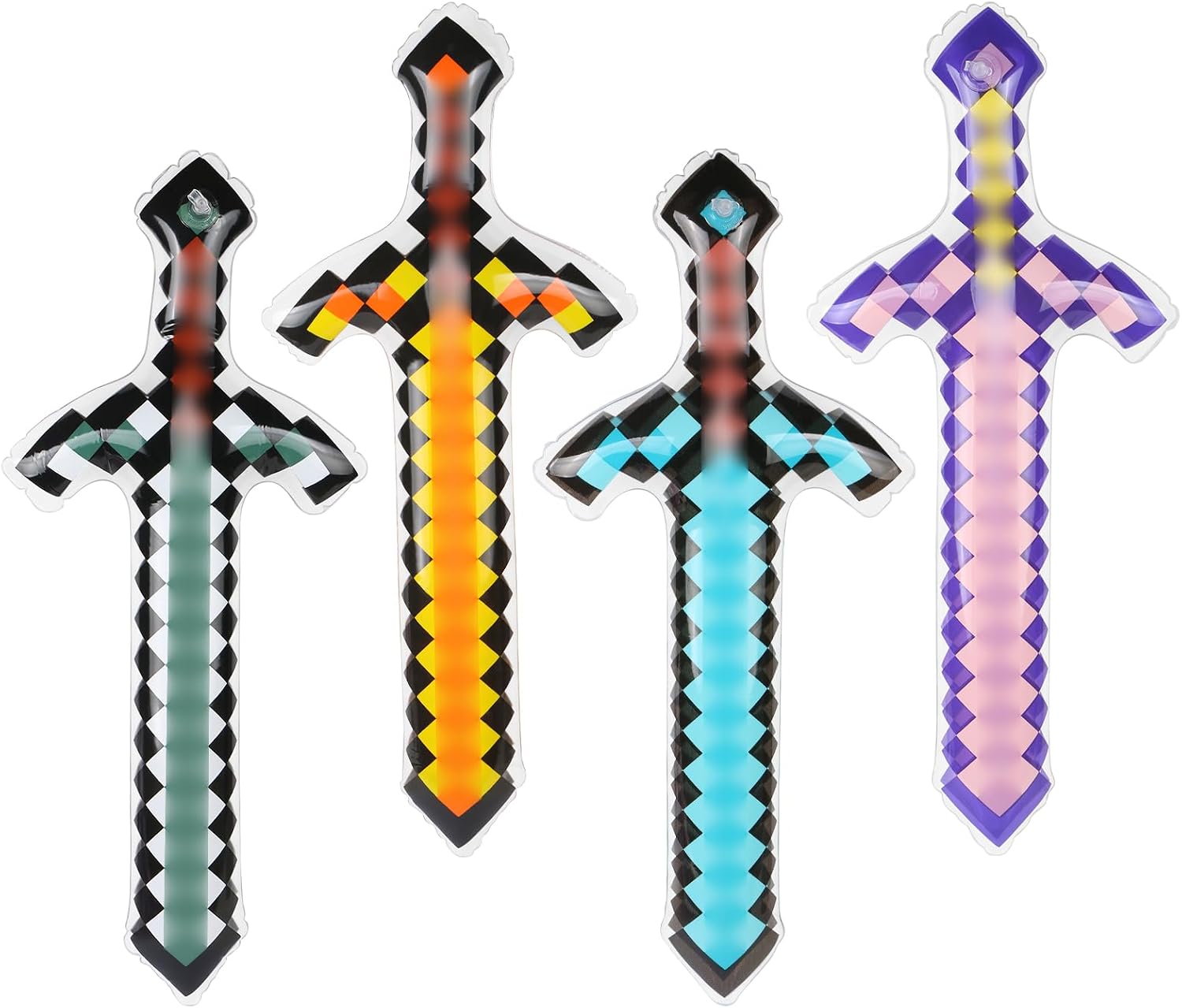 Unnecessary 4 Inflatable Pirate Swords Theme — WeirdThingsToBuy weird find