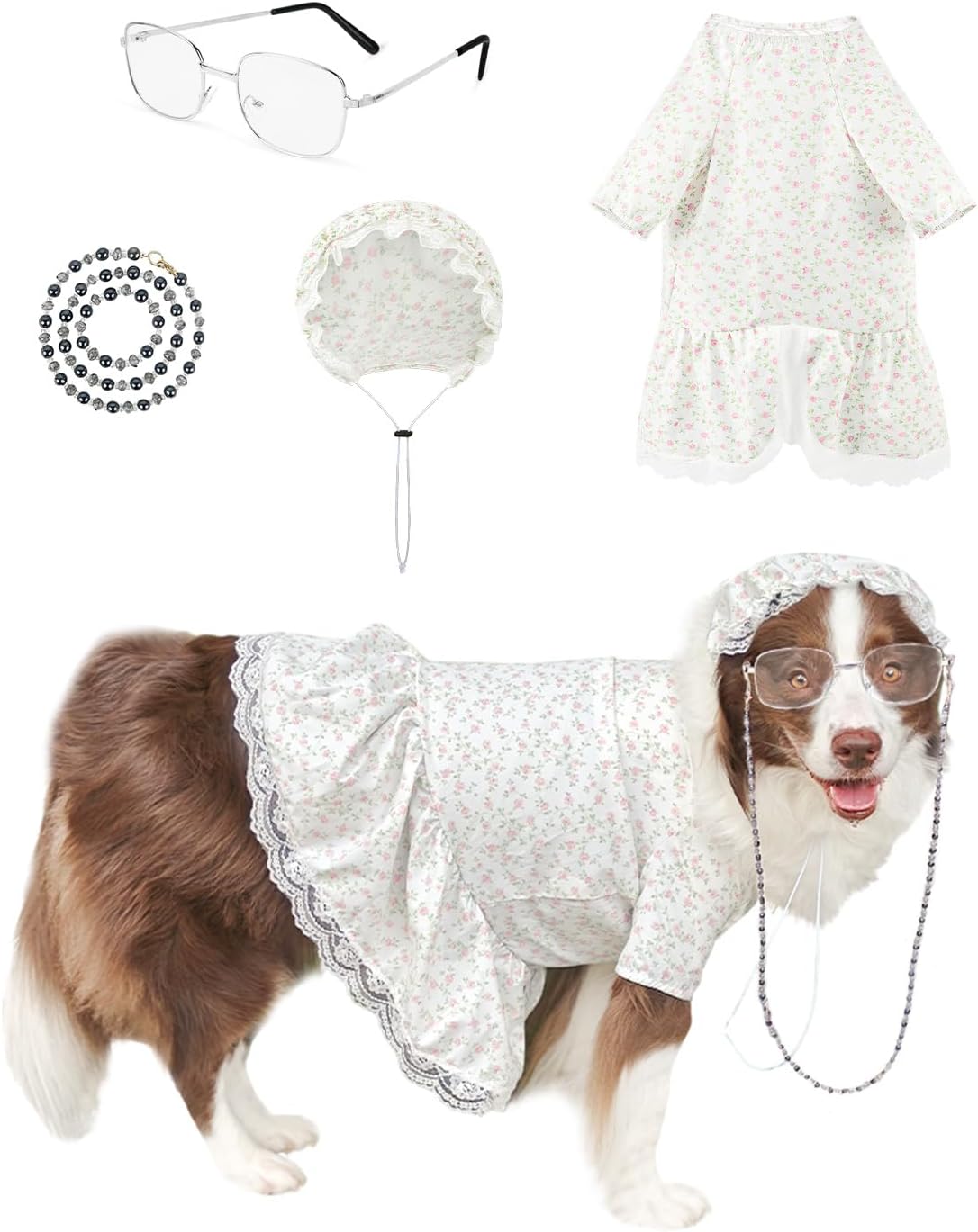 Unnecessary 4p Funny Granny Wolf Dog — WeirdThingsToBuy weird find