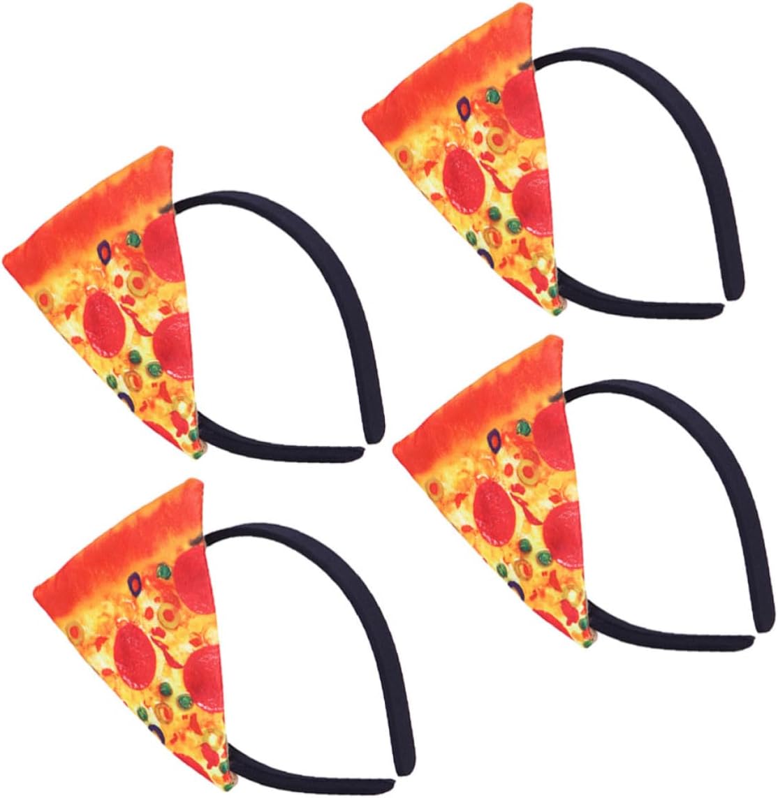 Unnecessary 4pcs Funny Halloween Headband Pizza — WeirdThingsToBuy weird find