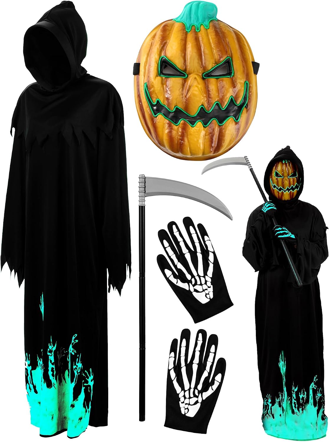 Unnecessary 5 Halloween Reaper Costume Robe — WeirdThingsToBuy weird find