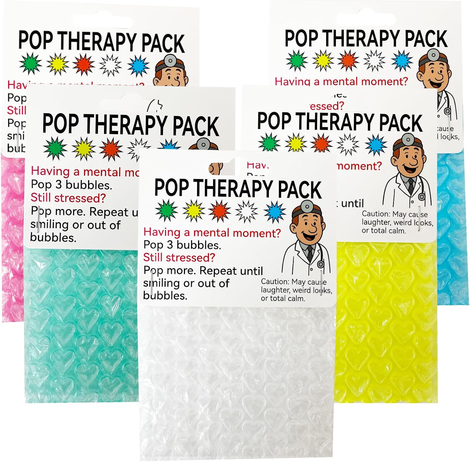 Unnecessary 5 Pack Stress Relief Kit — WeirdThingsToBuy weird find