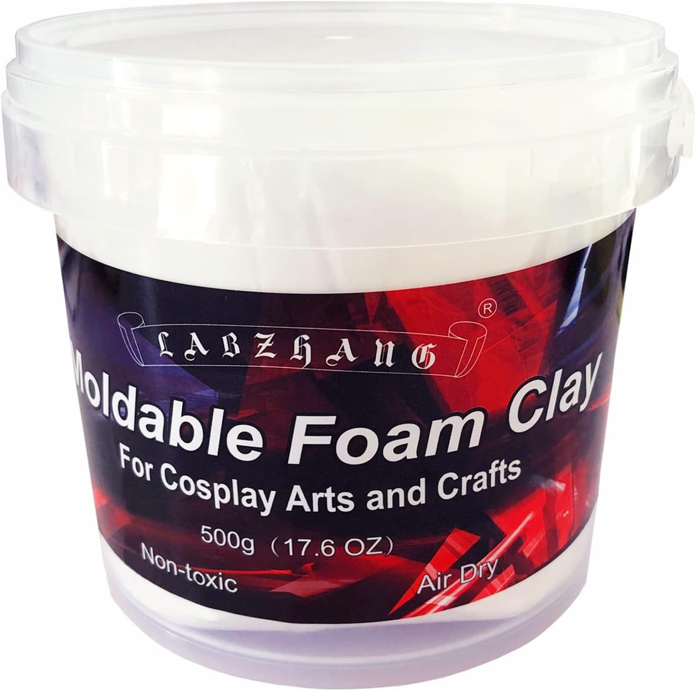 Unnecessary 500g White Cosplay Foam Clay — WeirdThingsToBuy weird find
