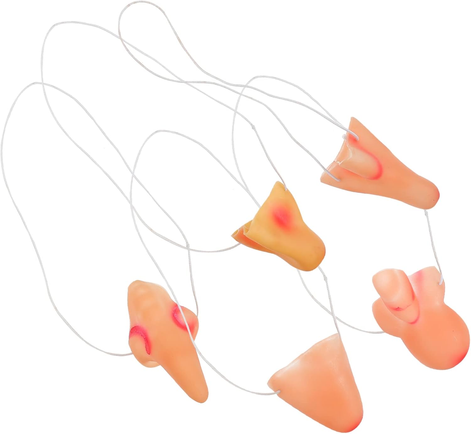 Unnecessary 5pcs Fake Vinyl Witch Noses — WeirdThingsToBuy weird find