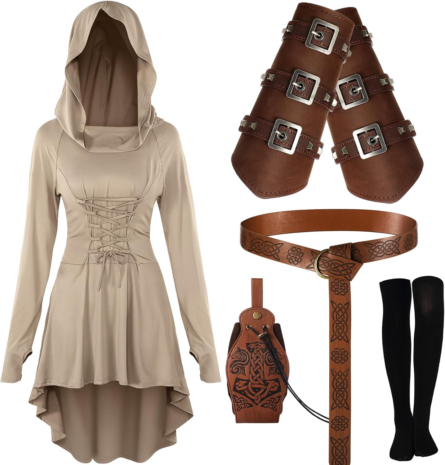 Unnecessary 5pcs Halloween Renaissance Women Costume — WeirdThingsToBuy weird find