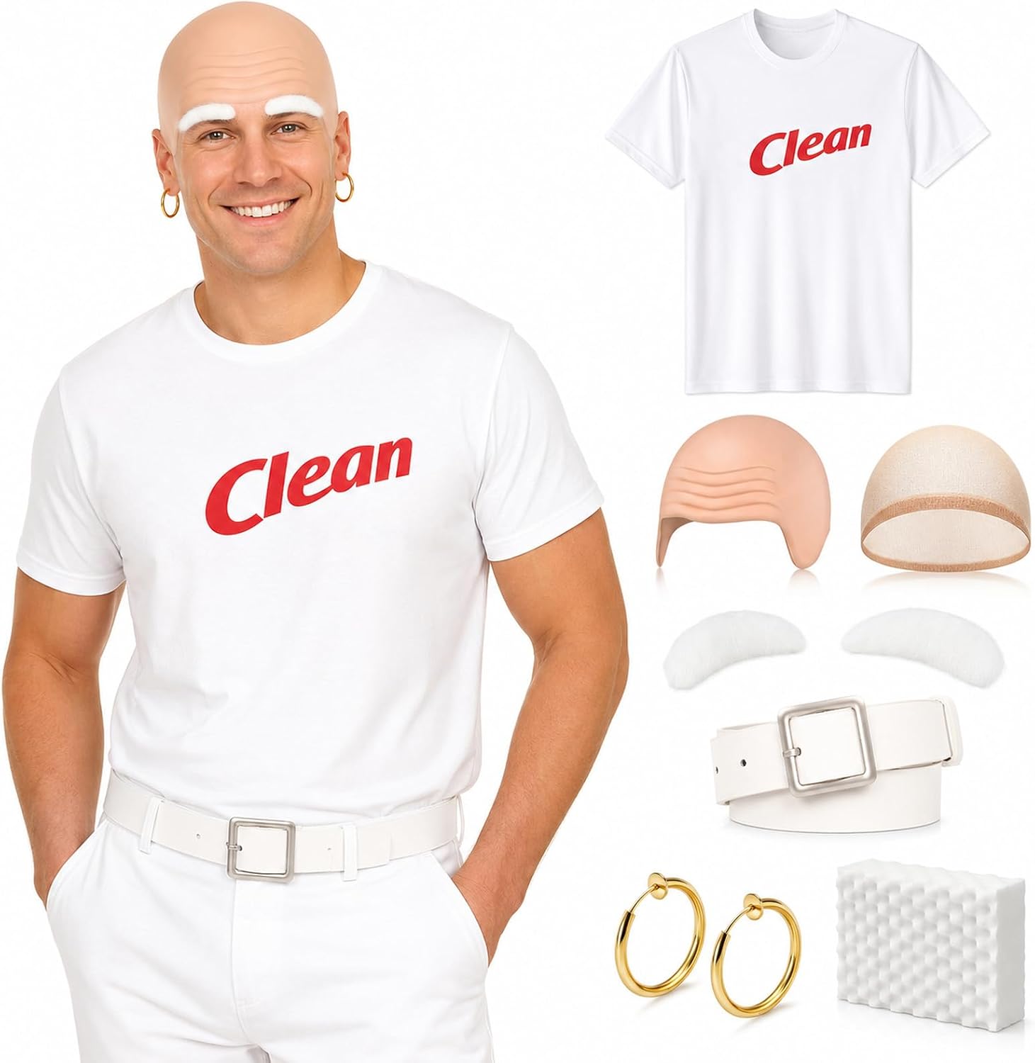 Unnecessary 7 Halloween Cleaner Costume Man — WeirdThingsToBuy weird find
