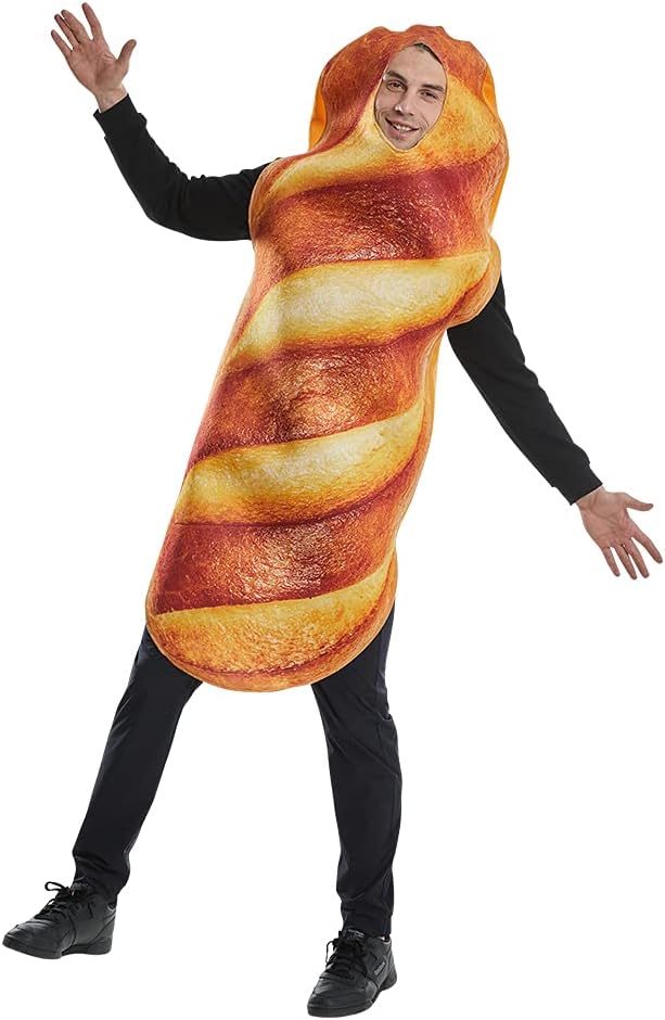 Unnecessary Adult Bread Costume Halloween Food — WeirdThingsToBuy weird find