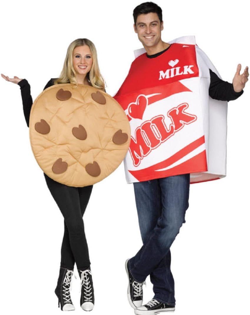 Unnecessary Adult Cookies & Milk Costume — WeirdThingsToBuy weird find
