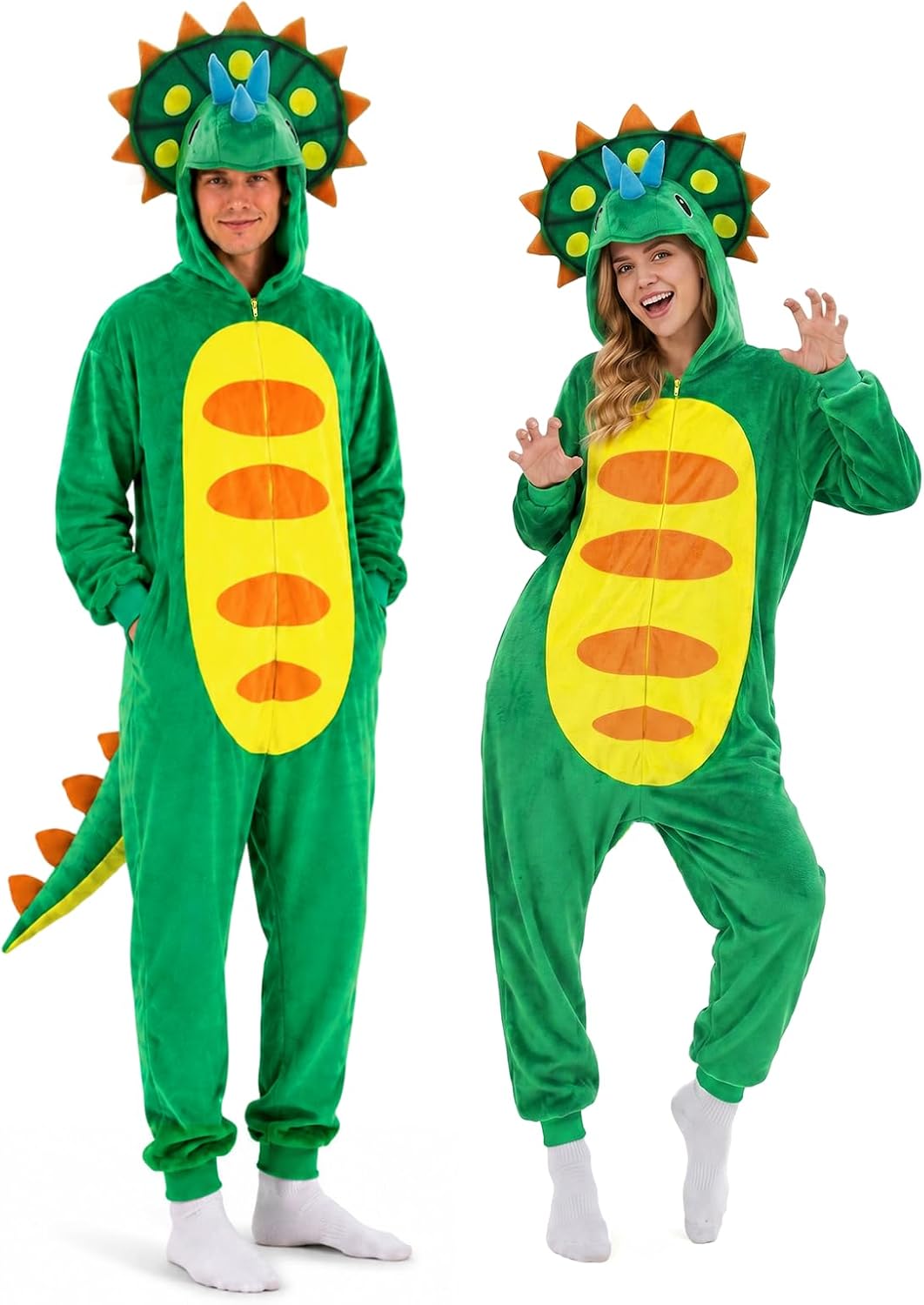 Unnecessary Adult Dinosaur Onesie Costume — WeirdThingsToBuy weird find
