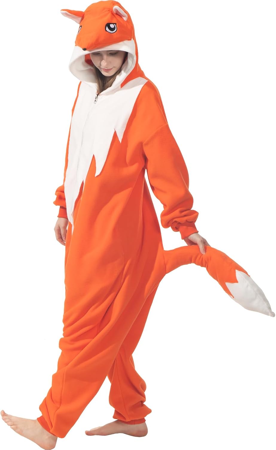 Unnecessary Adult Fox Onesie Halloween Costume — WeirdThingsToBuy weird find