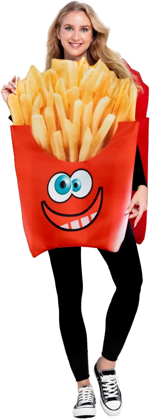 Unnecessary Adult French Fries Costume Novelty — WeirdThingsToBuy weird find