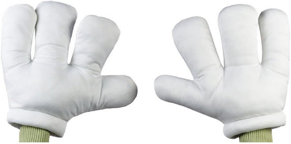 Unnecessary Adult Halloween Cartoon Costume Hands — WeirdThingsToBuy weird find